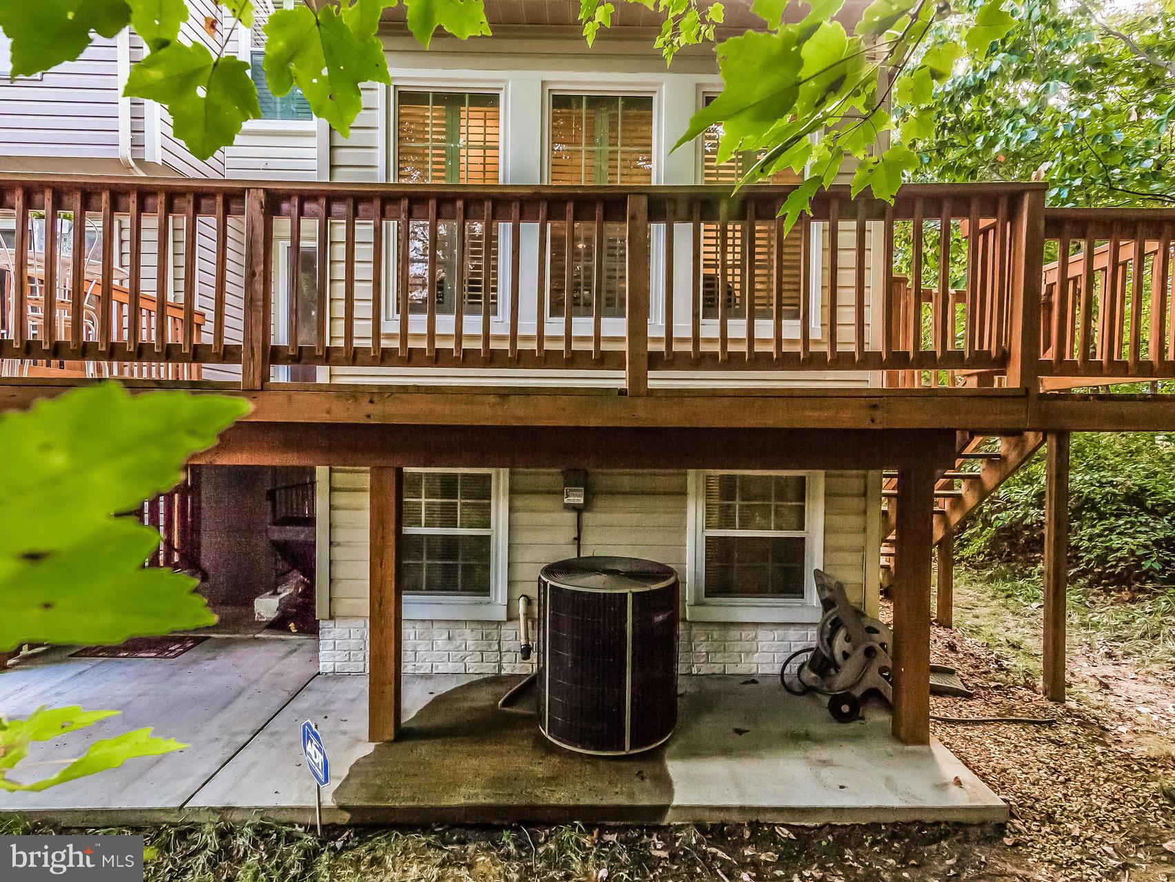 8616 Fire Rock Road Laurel, MD 20724 - Photo 25 of 30 Deck extends the width of house
