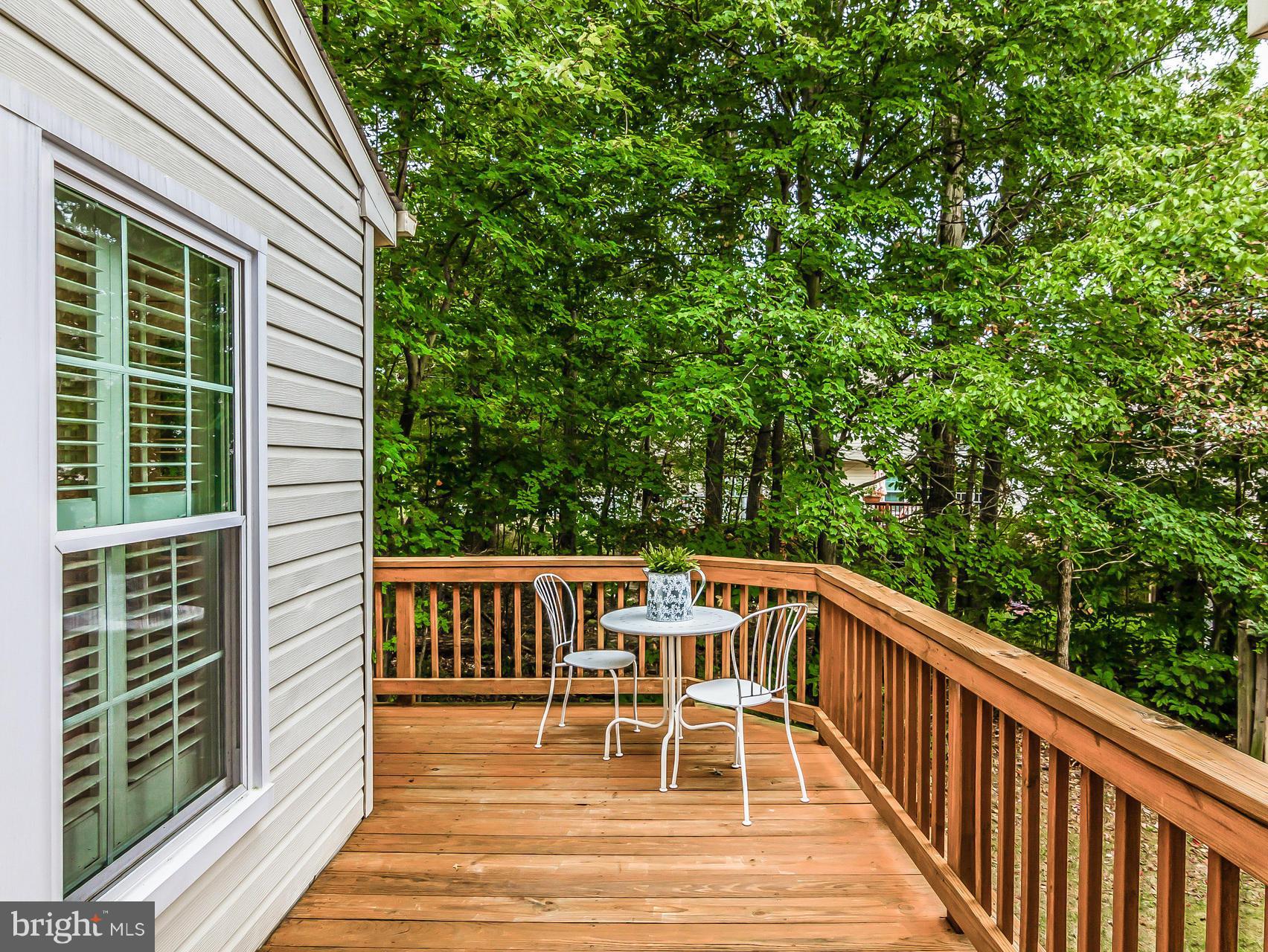8616 Fire Rock Road Laurel, MD 20724 - Photo 4 of 30 Dine out on your deck, overlooking woods.