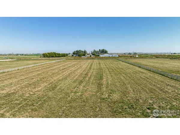 a open area with a lake view