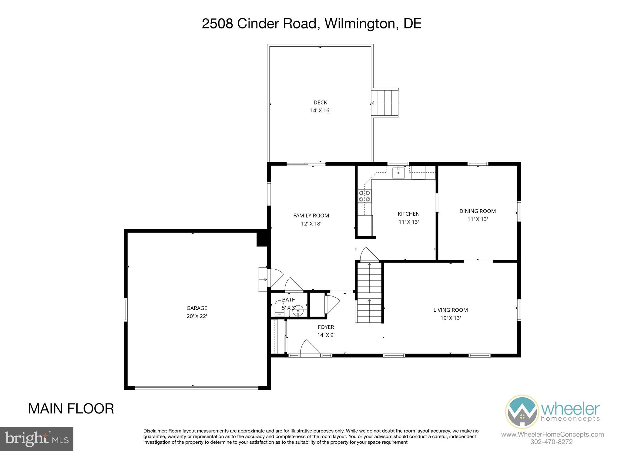 2508 Cinder Road Wilmington, DE 19810 - Photo 31 of 34 Main Floor