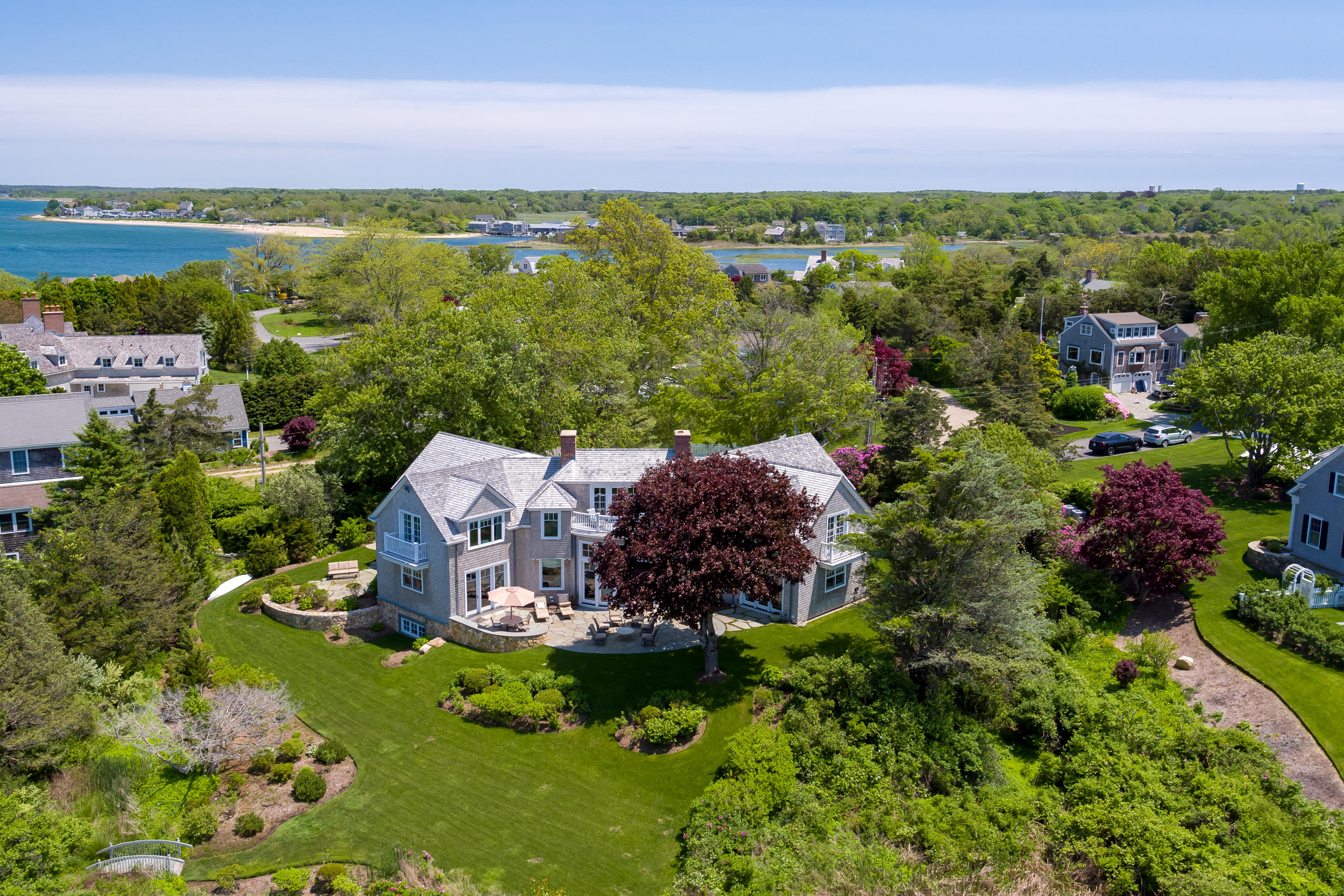 85 Salten Point Road Barnstable, MA 02630 - Photo 2 of 34 a view of a city with ocean view