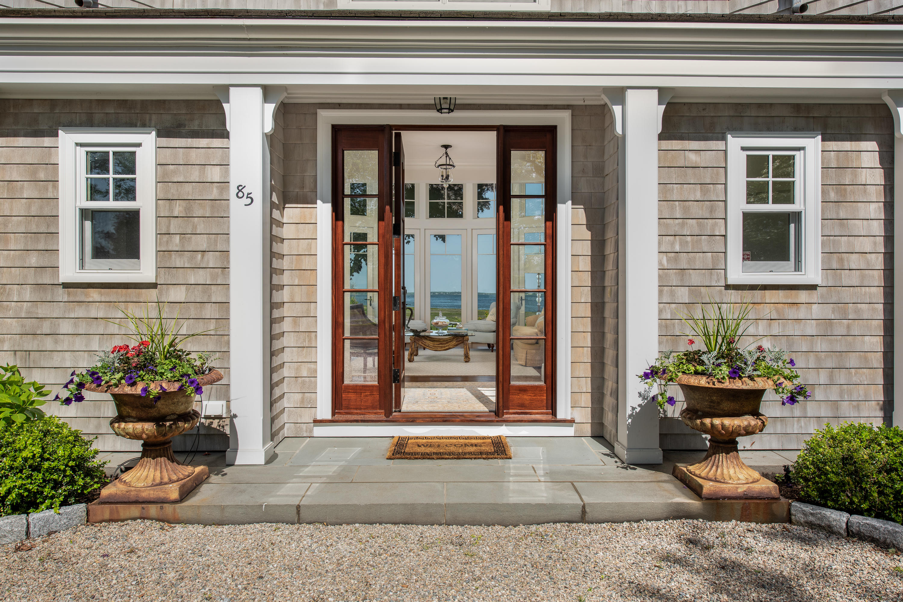 85 Salten Point Road Barnstable, MA 02630 - Photo 6 of 34 a view of a entryway door of the house