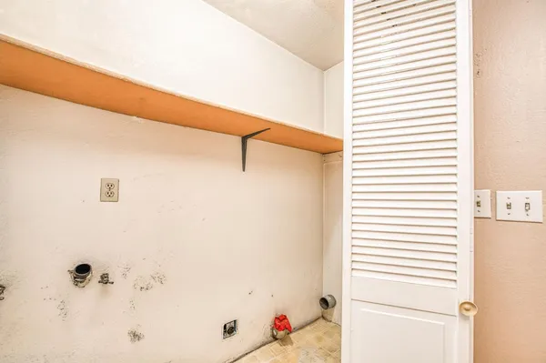 a view of empty room