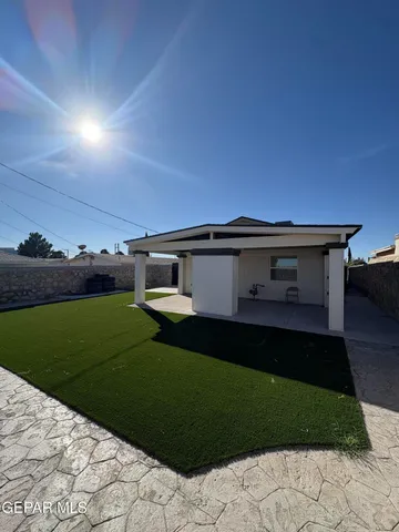 a view of house and outdoor space