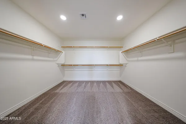 a view of a room with rack on the wall