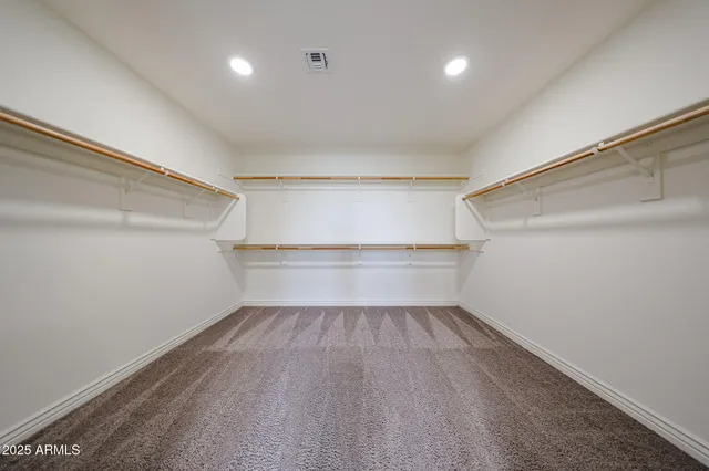 a view of a room with rack on the wall