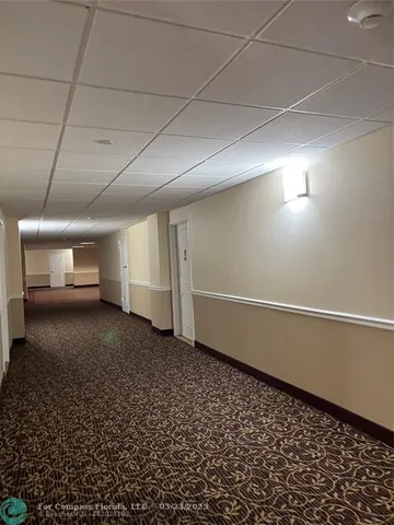 a view of empty room