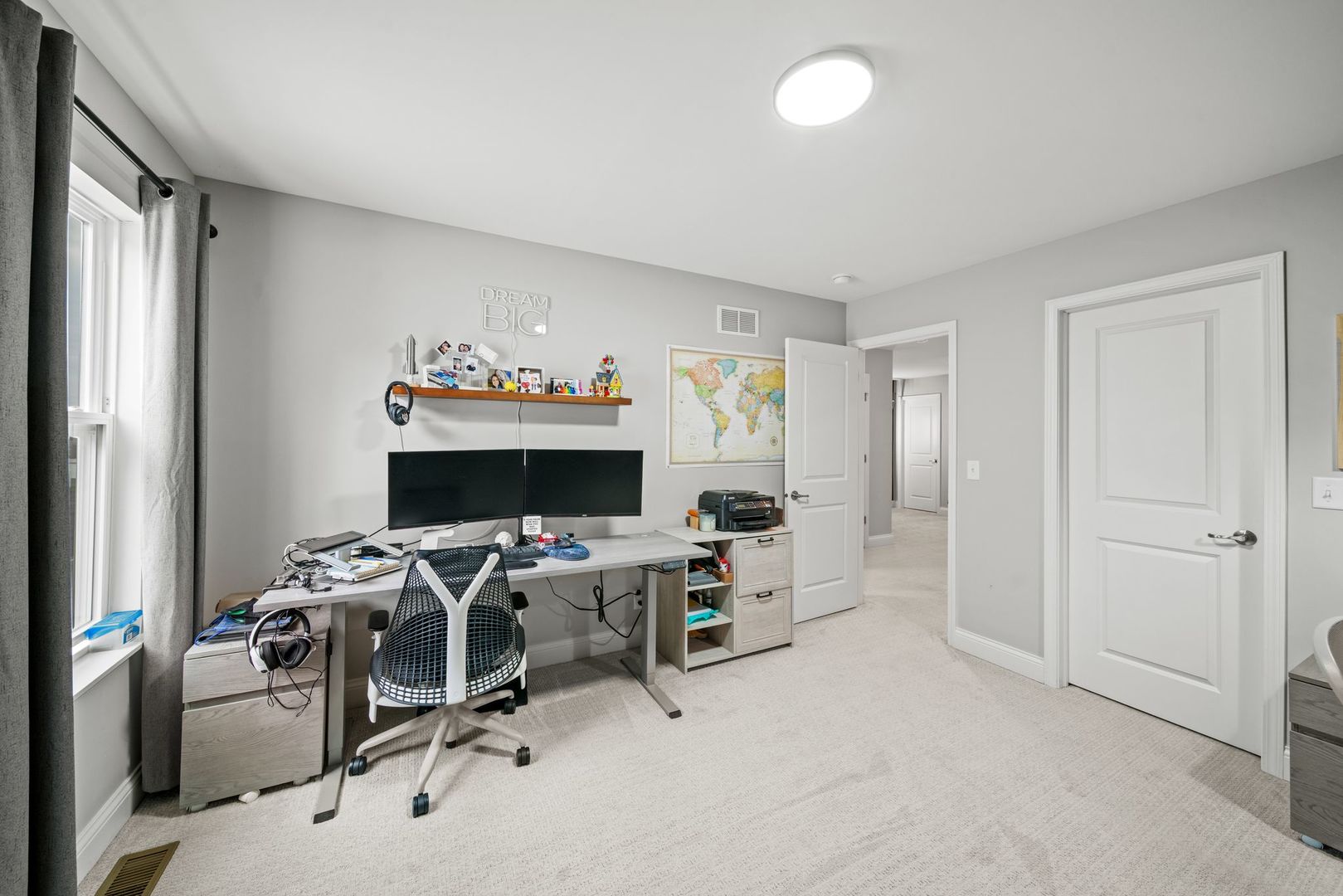 265 South Pointe Avenue South Elgin, IL 60177 - Photo 30 of 43 a view of a workspace with furniture and a window