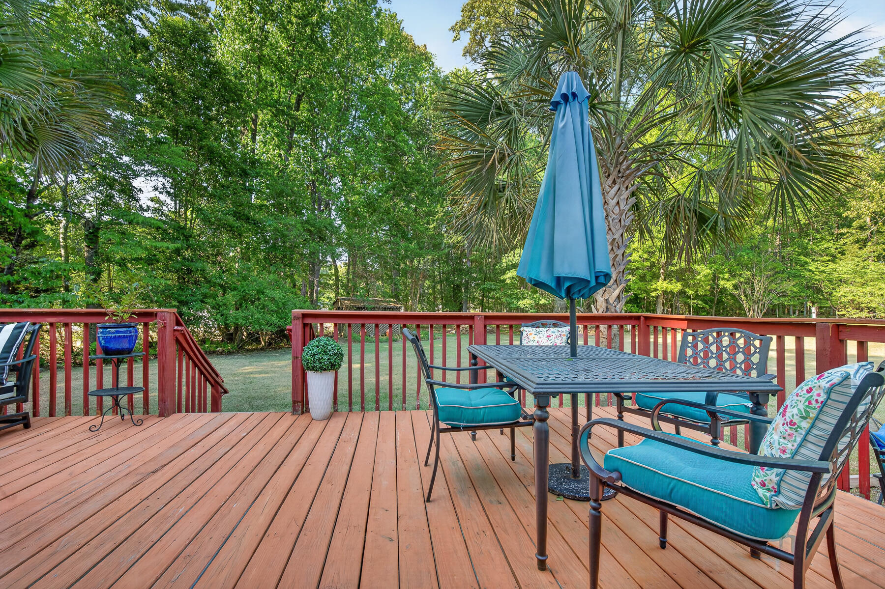 28 Santee Lakes Court Elloree, SC 29047 - Photo 50 of 68 deck view looking out from house