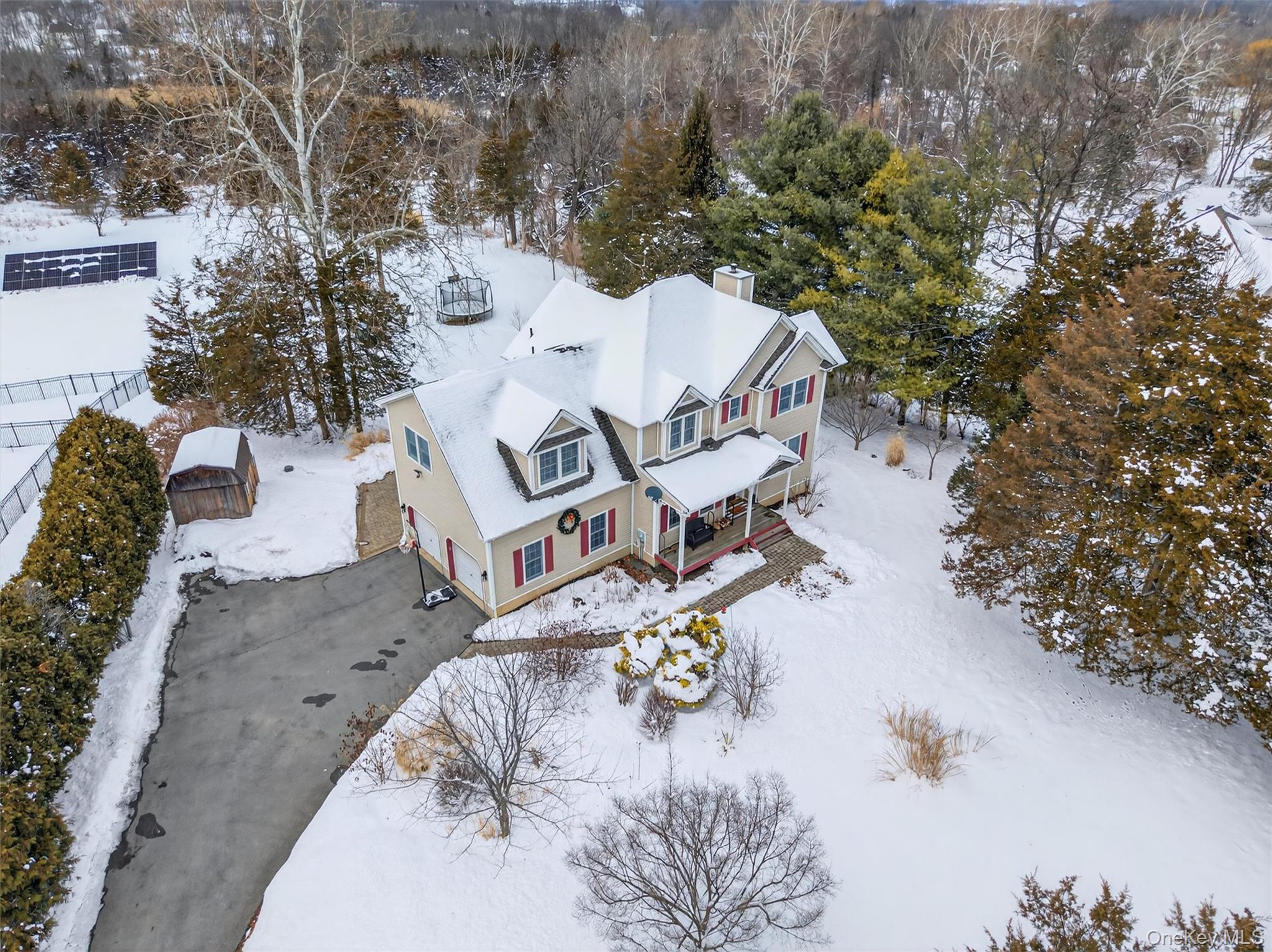 72 Coppergate Lane Warwick, NY 10990 - Photo 8 of 50 an aerial view of a house with outdoor space