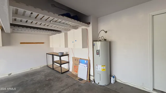 a view of an entryway with furniture