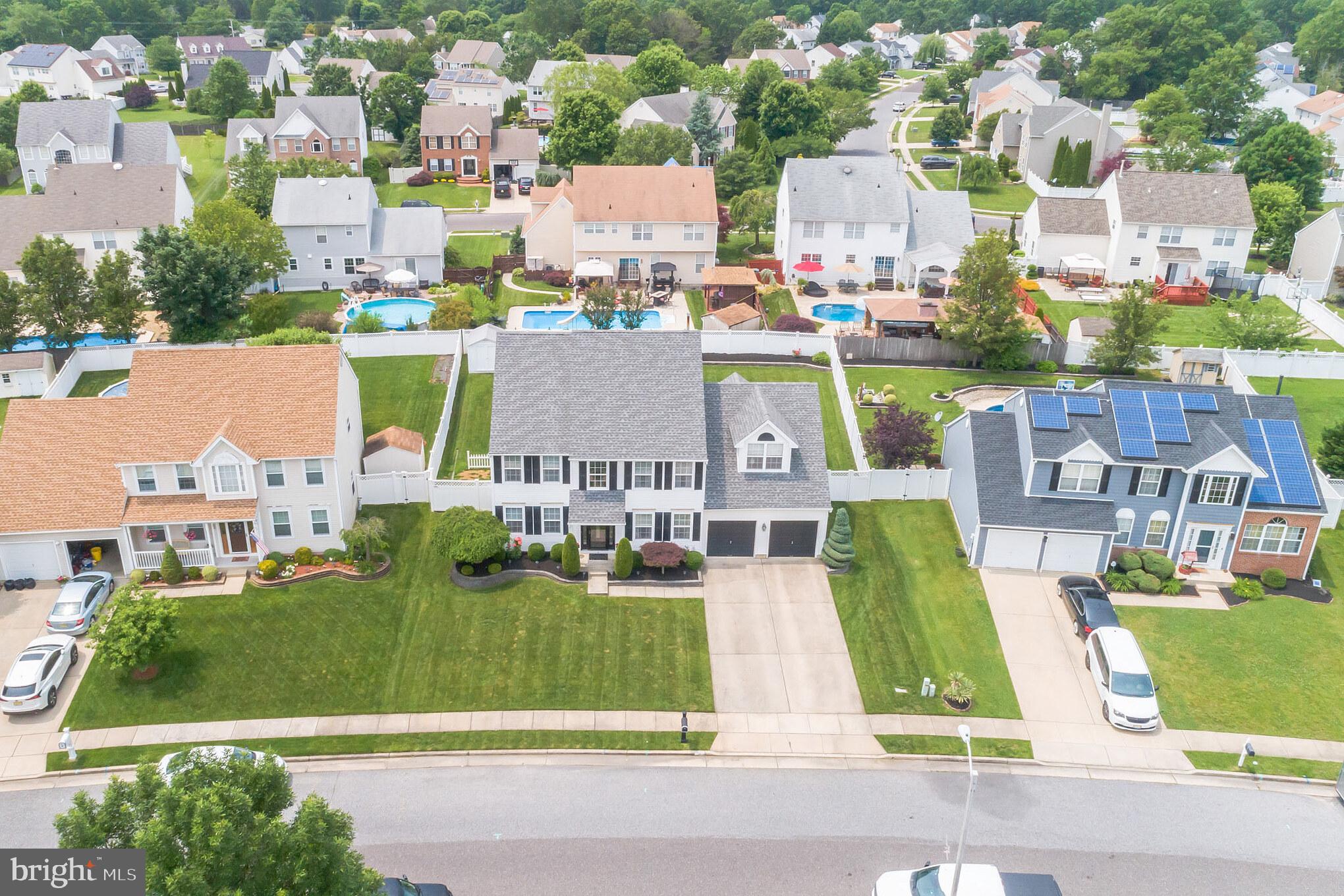 8 Lexington Park Road Sicklerville, NJ 08081 - Photo 33 of 33 Bird's eye view of the front of the home