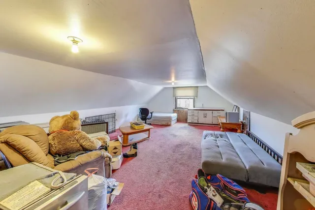 a view of storage and utility room