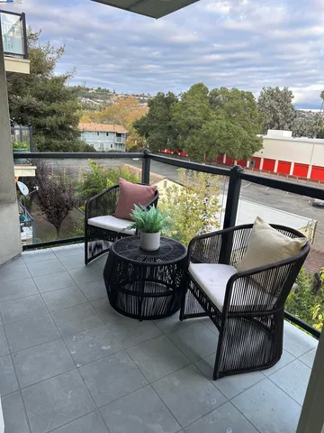 a outdoor living with furniture