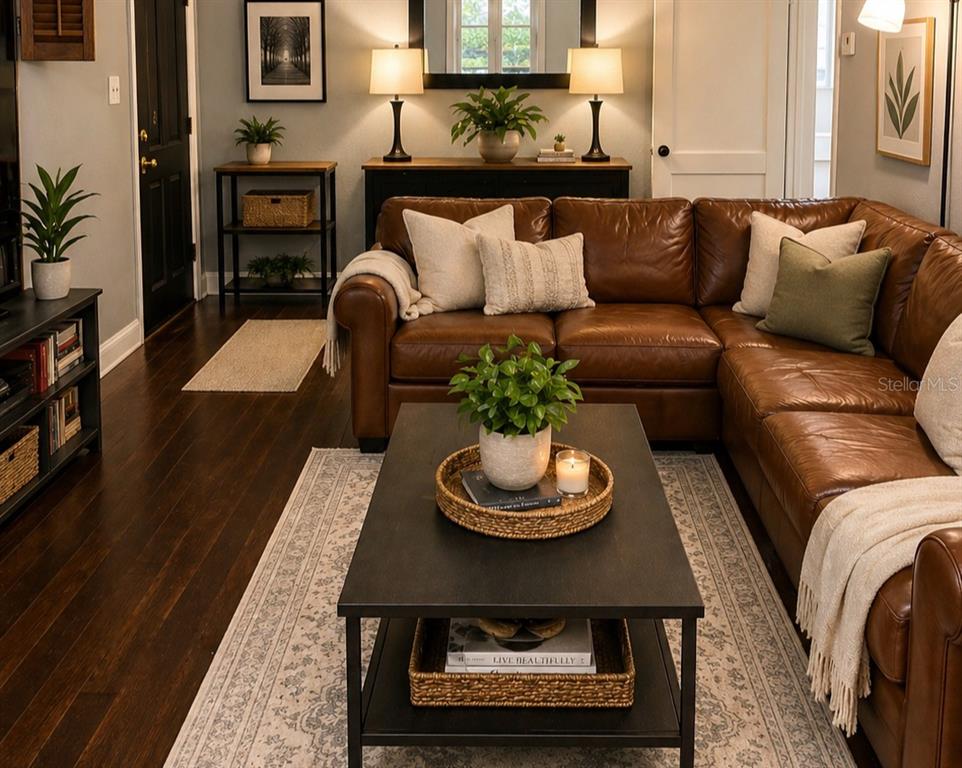 1900 Winter Park Road Winter Park, FL 32789 - Photo 5 of 22 a living room with furniture and a wooden floor