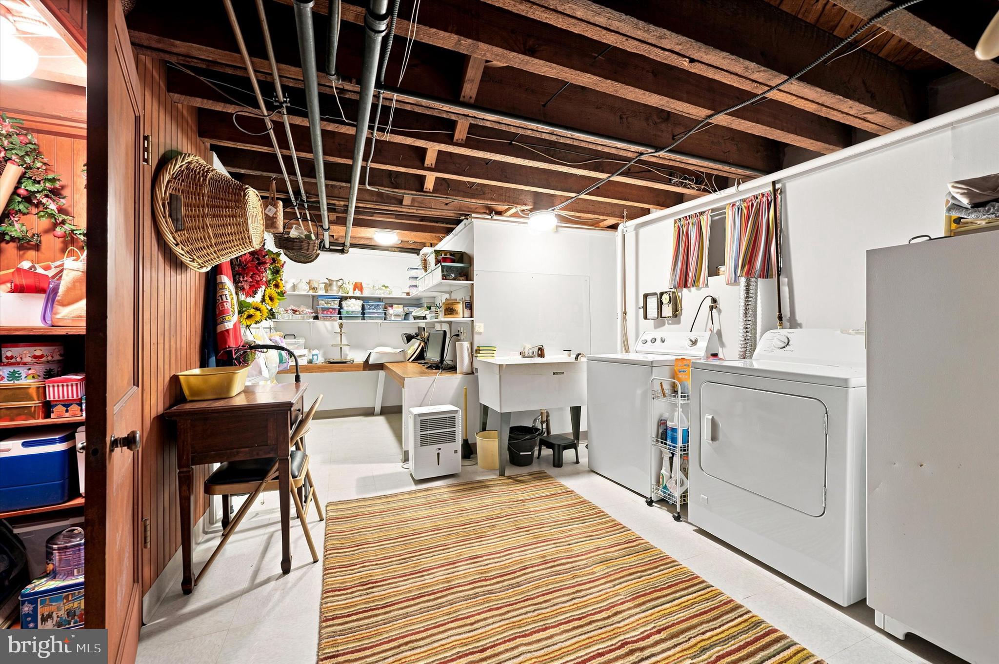 1010 Crest Road Wynnewood, PA 19096 - Photo 43 of 61 Lower level laundry and workshop
