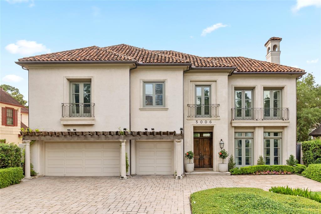 Discover the epitome of Mediterranean elegance with this remarkable residence crafted by Dorsey Custom Homes in 2004. Nestled conveniently in Avalon Place near the intersection of Kirby and Westheimer, this home offers more than just striking aesthetics - it provides effortless access to an array of Houston destinations.