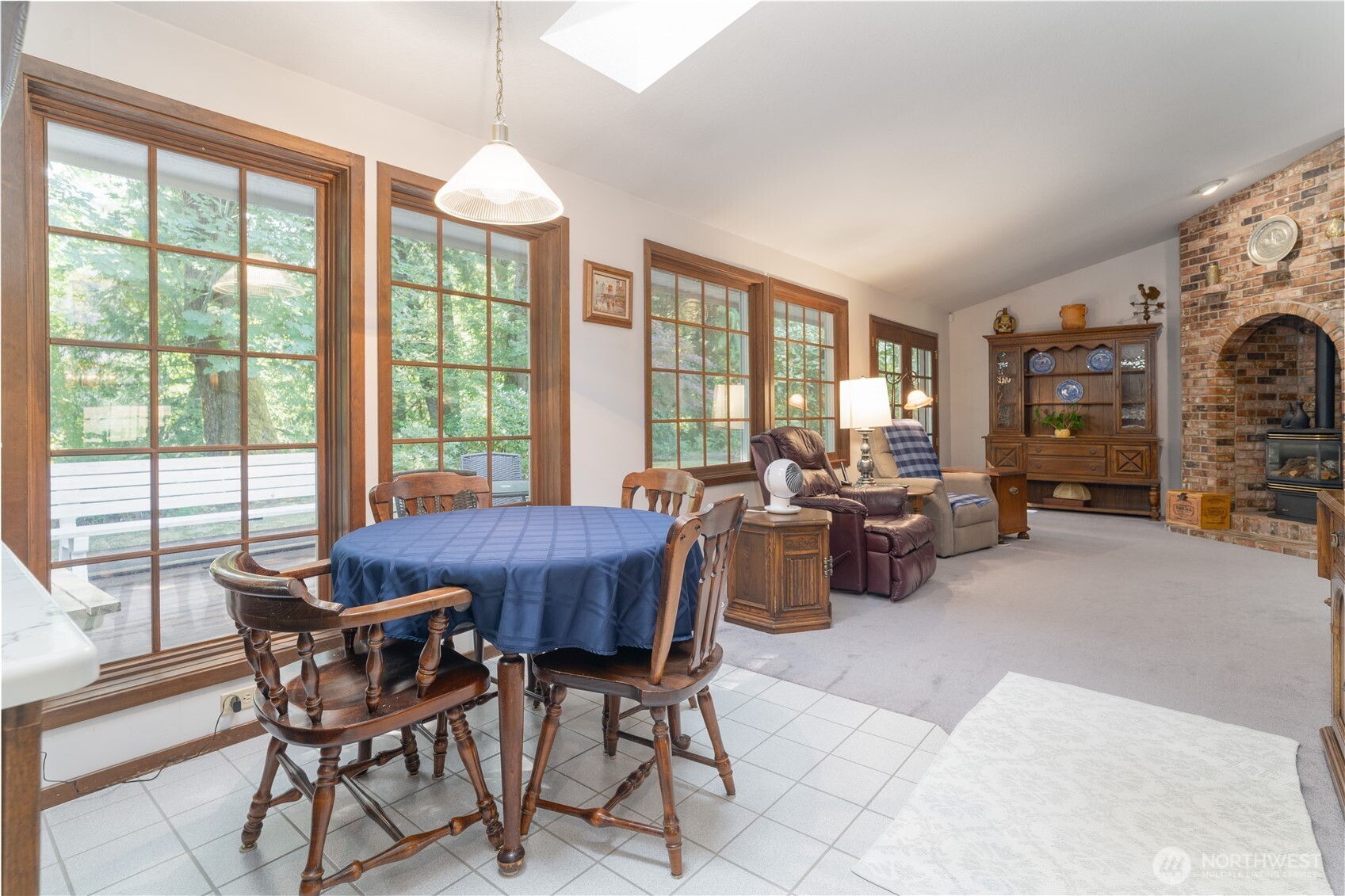 2102 Mark Street Northeast Olympia, WA 98516 - Photo 13 of 37 a view of a dining room with furniture window and outside view