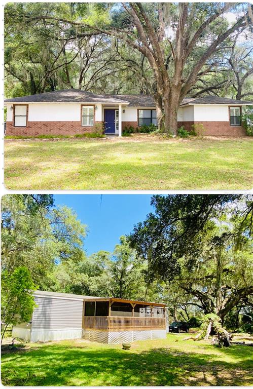2 HOMES on almost 5 acres