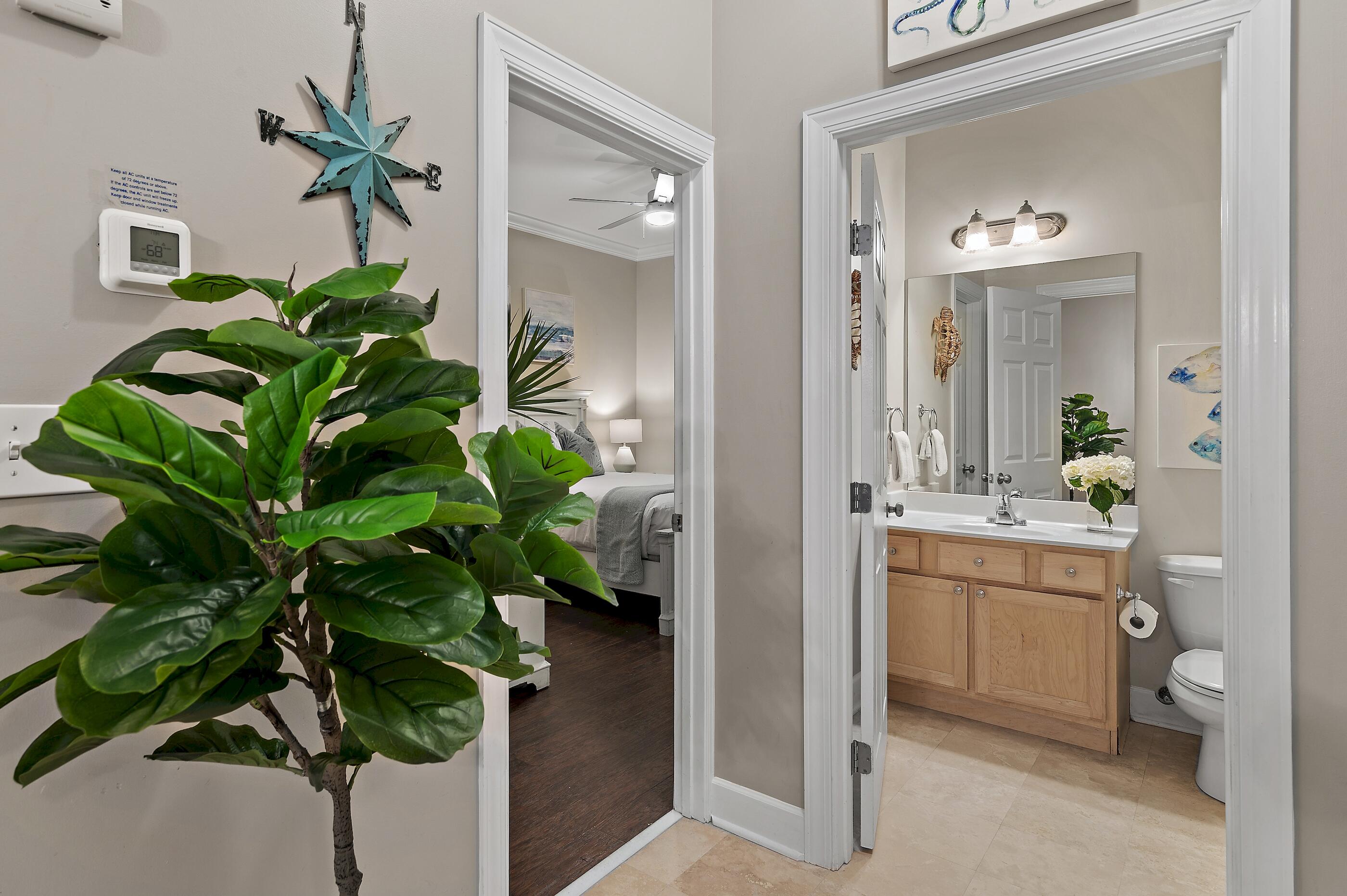 231 Somerset Bridge Road, Unit 2107 Santa Rosa Beach, FL 32459 - Photo 11 of 47 a view of bathroom with a potted plant