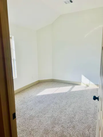 a view of empty room