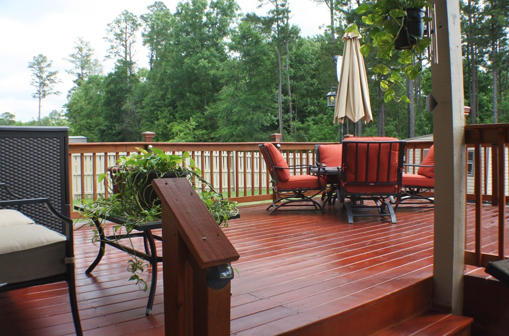 26 Riverside Landing Fort Mitchell, AL 36856 - Photo 58 of 65 a view of deck with a table and chairs