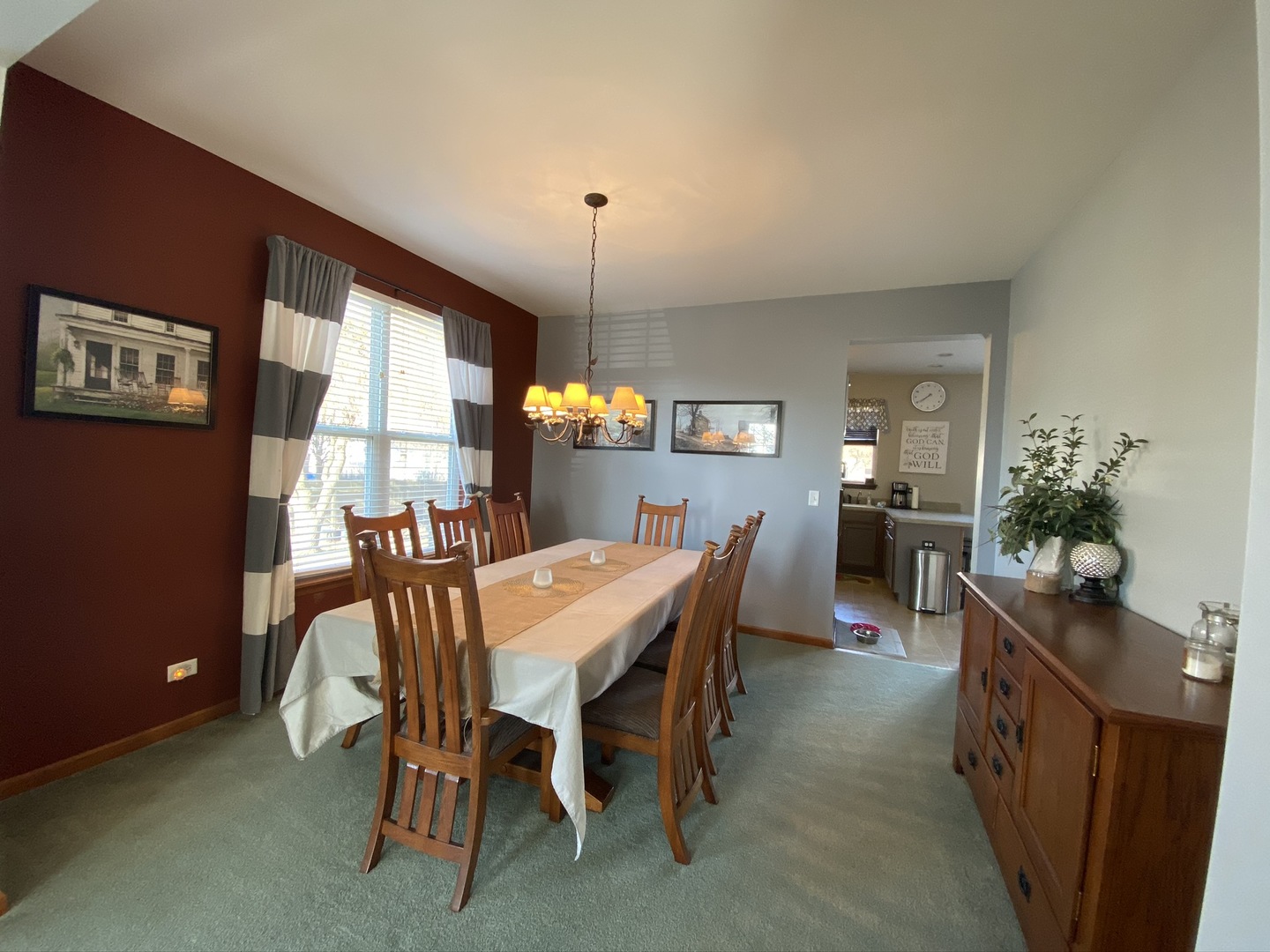 215 Wilkins Road Sycamore, IL 60178 - Photo 14 of 28 a view of a dining room with furniture and window
