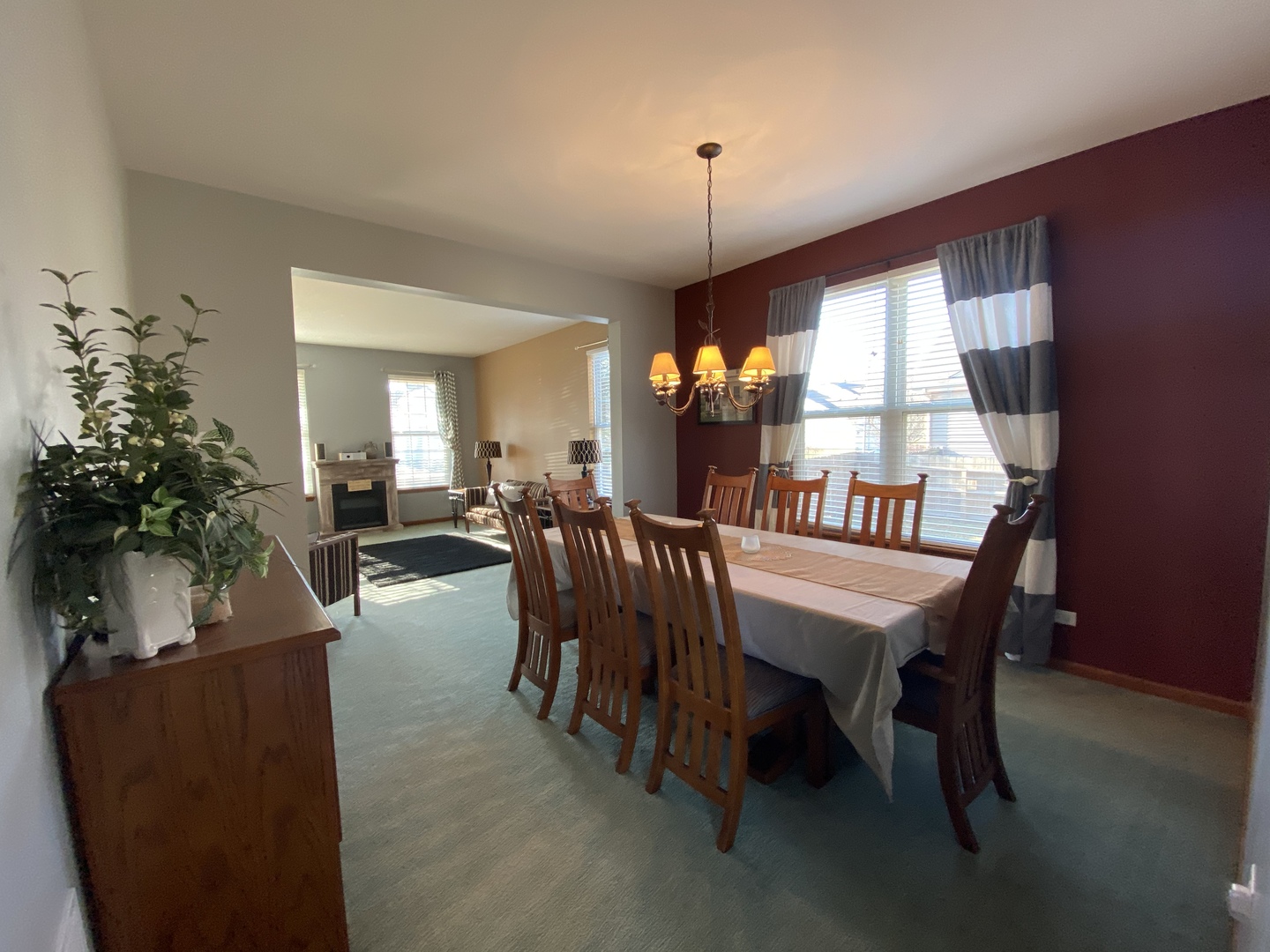 215 Wilkins Road Sycamore, IL 60178 - Photo 6 of 28 a view of a dining room with furniture and window