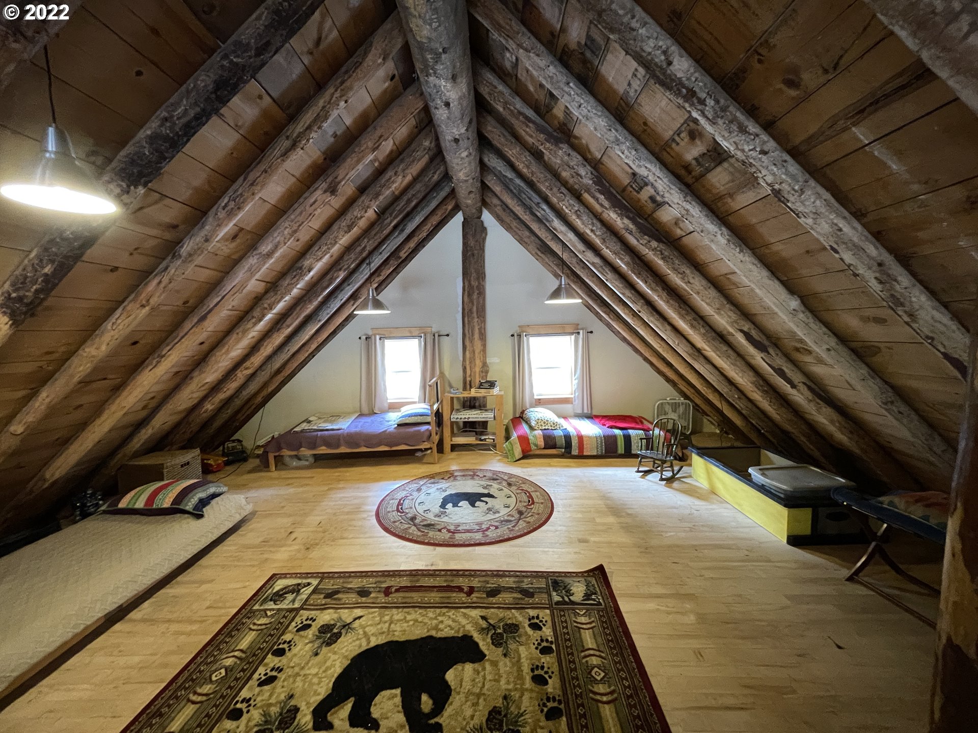81 Soda Springs Road Goldendale, WA 98620 - Photo 26 of 31 a view of a hall with a dining table and chairs