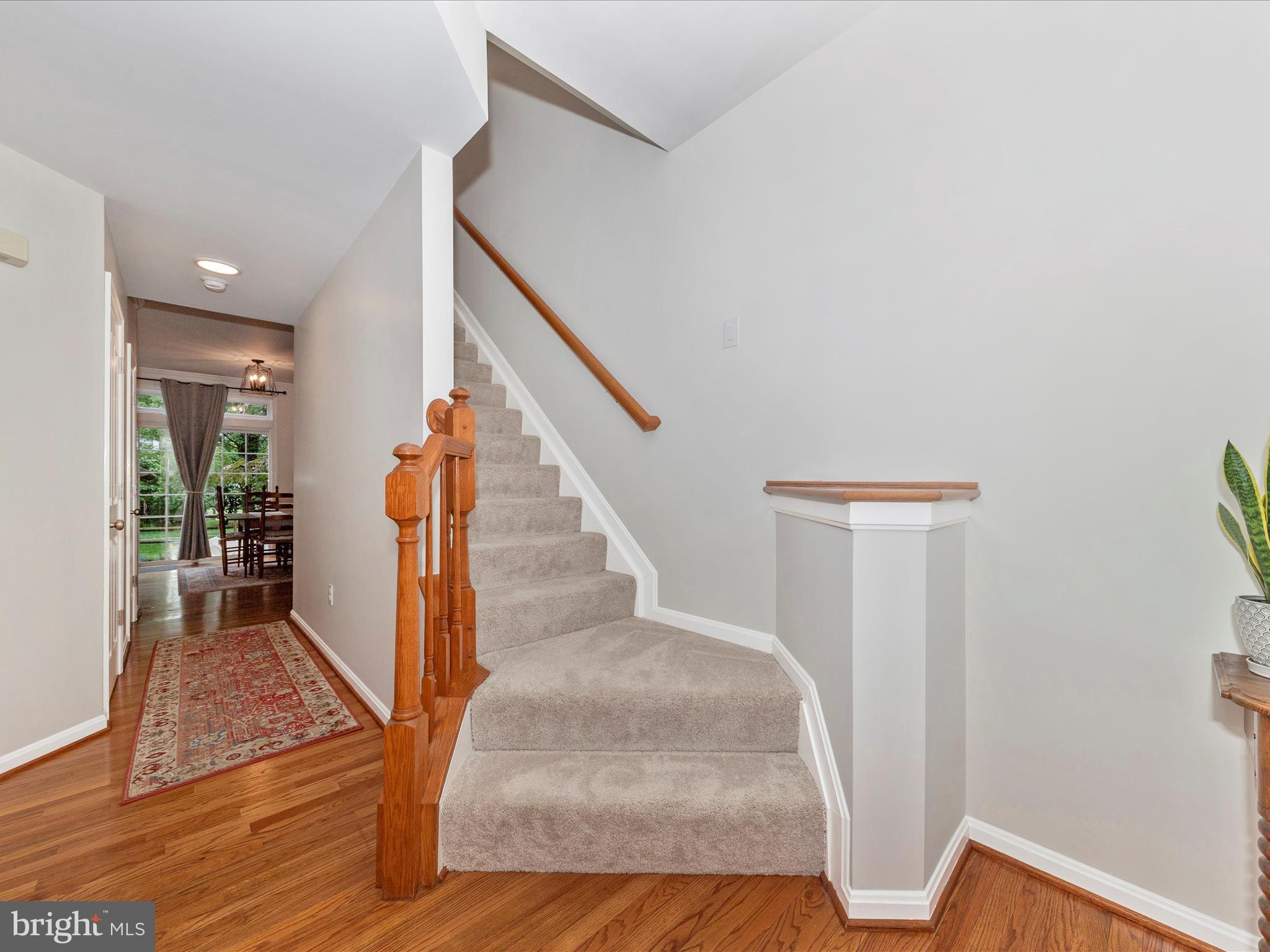 9034 Allington Manor Circle West Frederick, MD 21703 - Photo 15 of 55 a view of entryway and hall with wooden floor