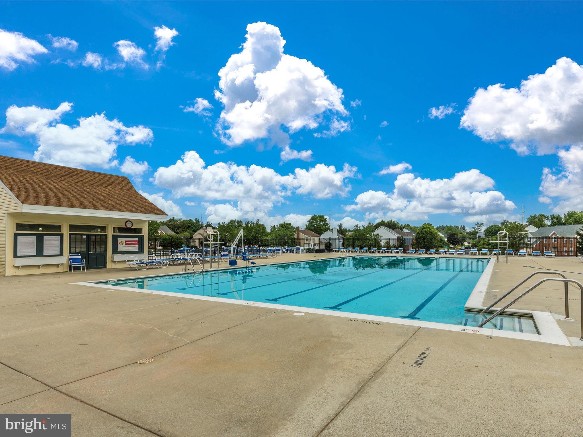 9034 Allington Manor Circle West Frederick, MD 21703 - Photo 50 of 55 a view of a house with a big yard