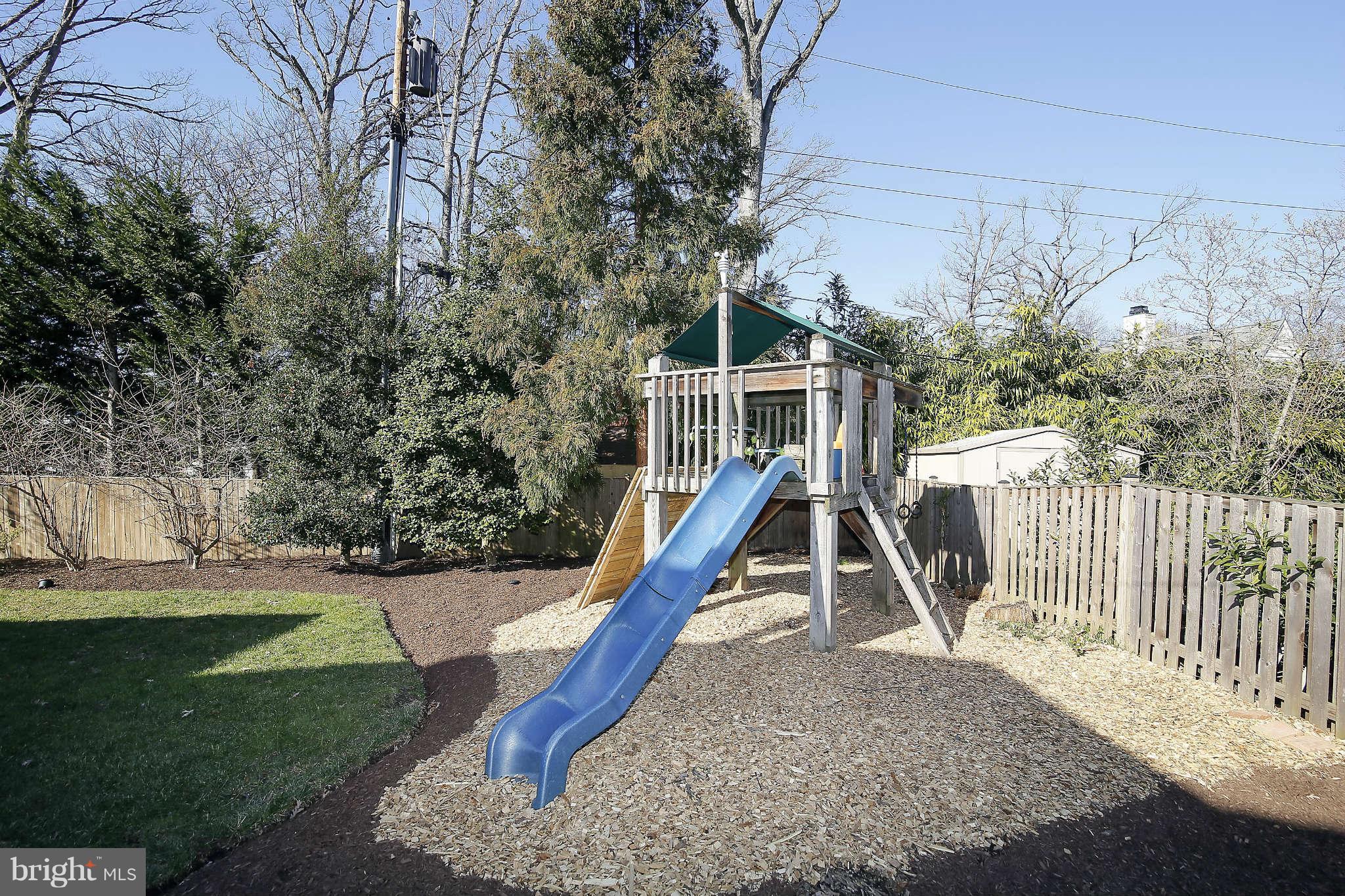 3102 Circle Hill Road Alexandria, VA 22305 - Photo 26 of 27 Back Yard Play Area