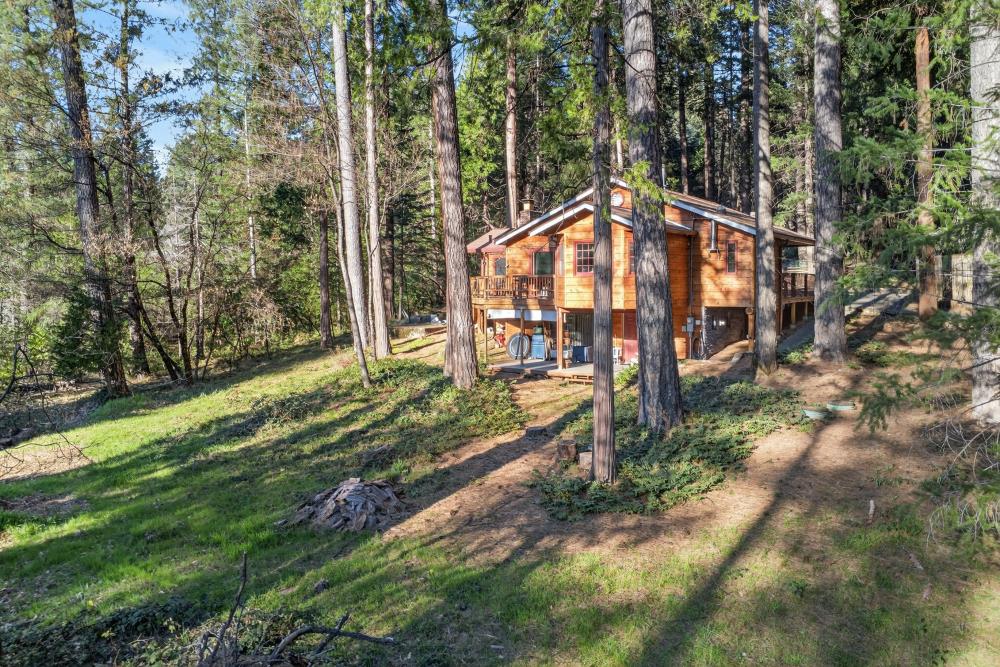 13052 Wood Rose Way Grass Valley, CA 95945 - Photo 46 of 46 a view of a house with backyard and trees