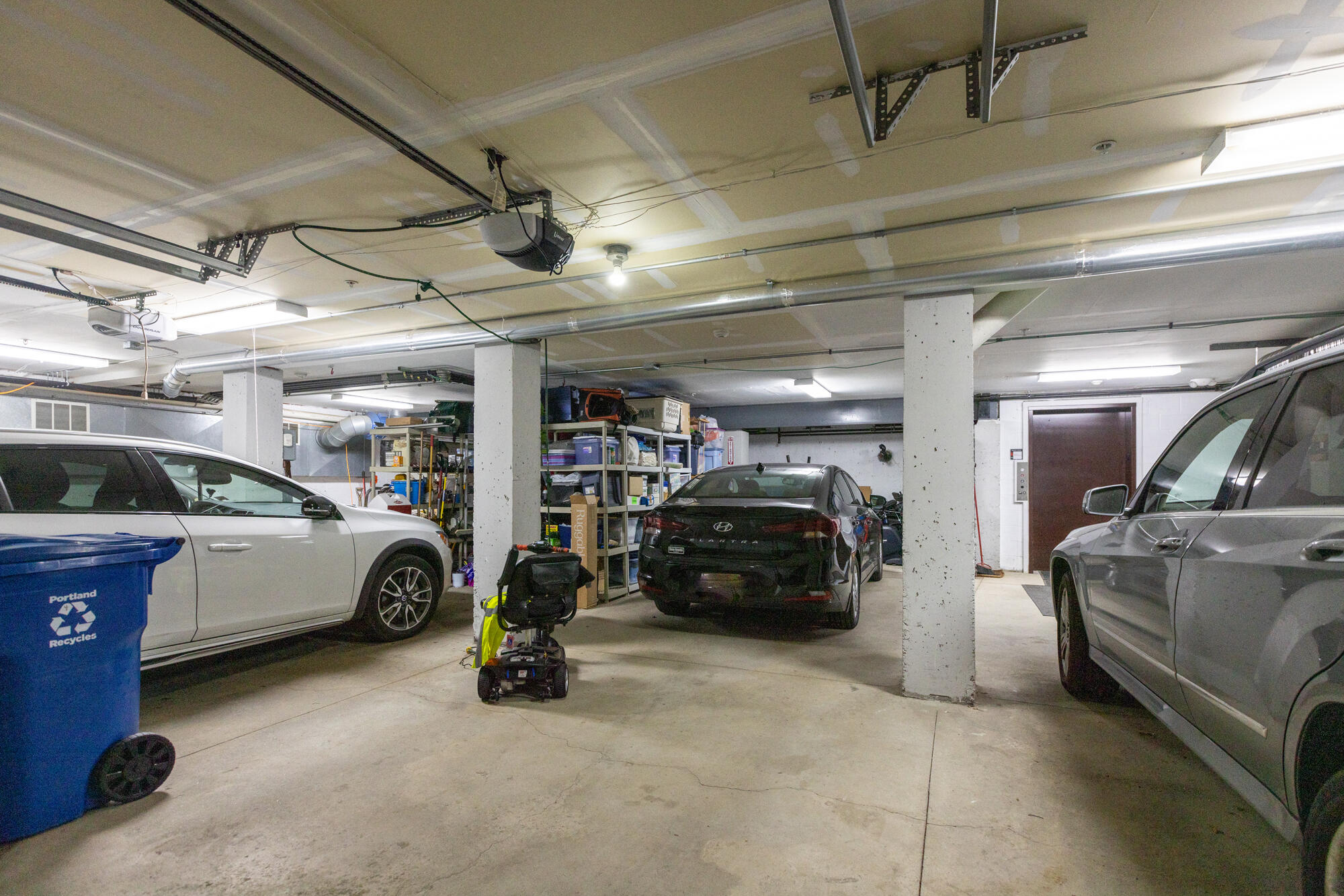 24 Brackett Street, Unit 4 Portland, ME 04102 - Photo 23 of 26 Garage with Elevator