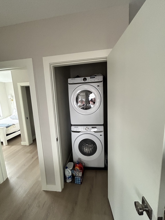 400 West Broadway, Unit 505 Boston, MA 02127 - Photo 11 of 18 a utility room with dryer and washer