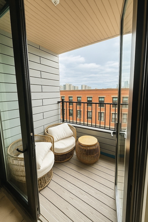 400 West Broadway, Unit 505 Boston, MA 02127 - Photo 2 of 18 a view of a balcony with toilet