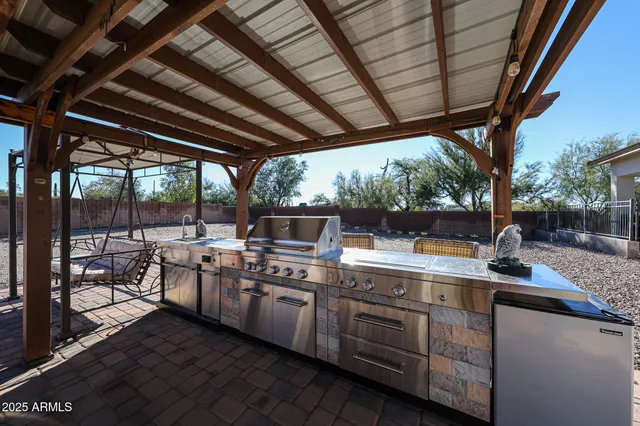 a car sitting in a garage