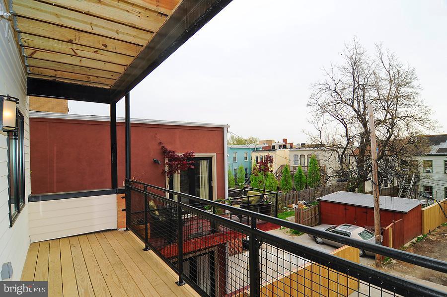 1503 11th Street Northwest, Unit 4 Washington, DC 20001 - Photo 7 of 11 Private Balcony
