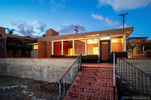a view of a building with the shower