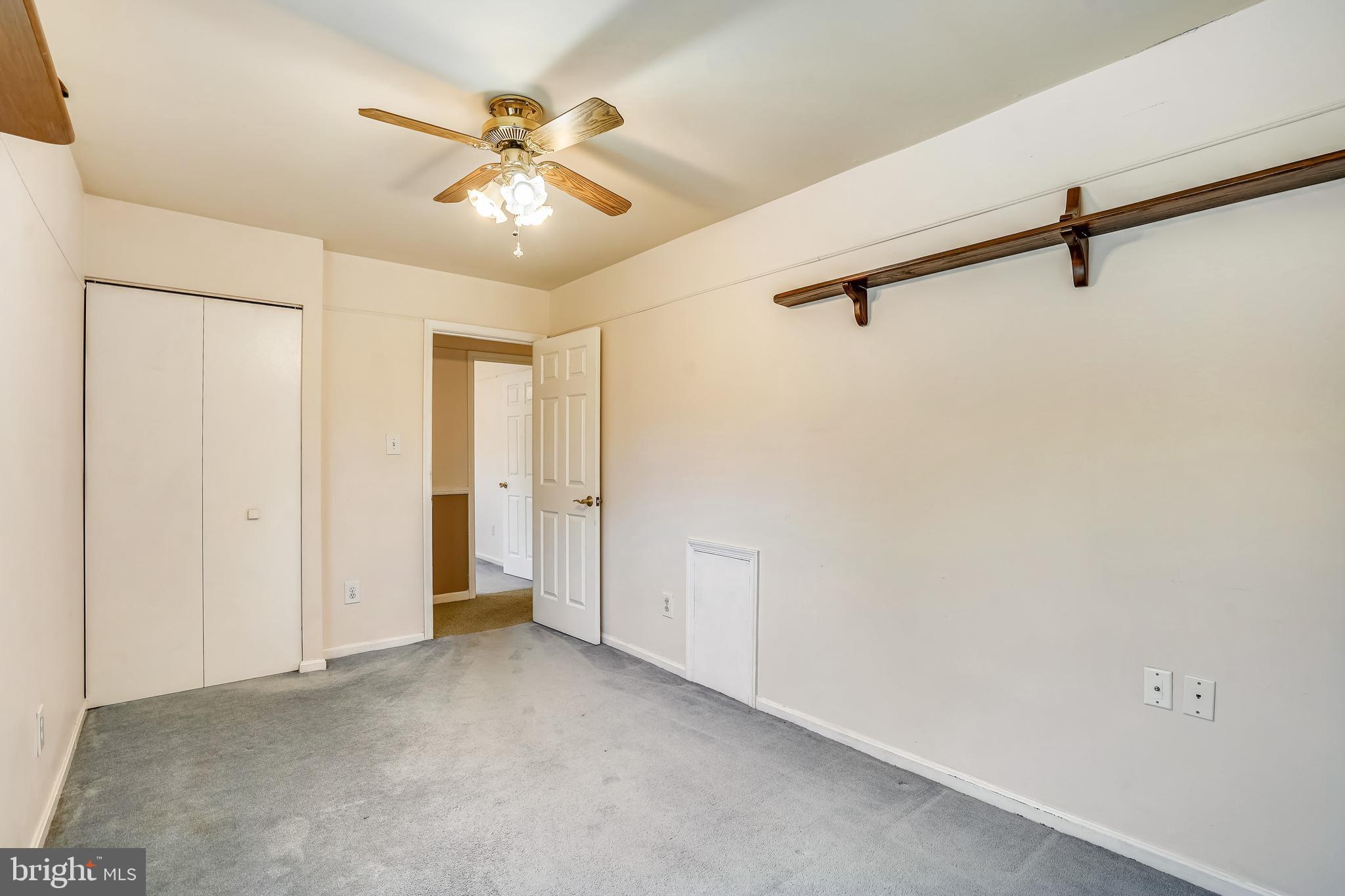 2414 Rosedown Drive Reston, VA 20191 - Photo 38 of 53 Upper Level Bedroom #4 with Ceiling Fan & Light