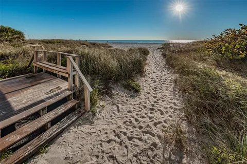 a view of ocean view with beach