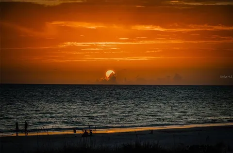 a view of outdoor space with ocean view