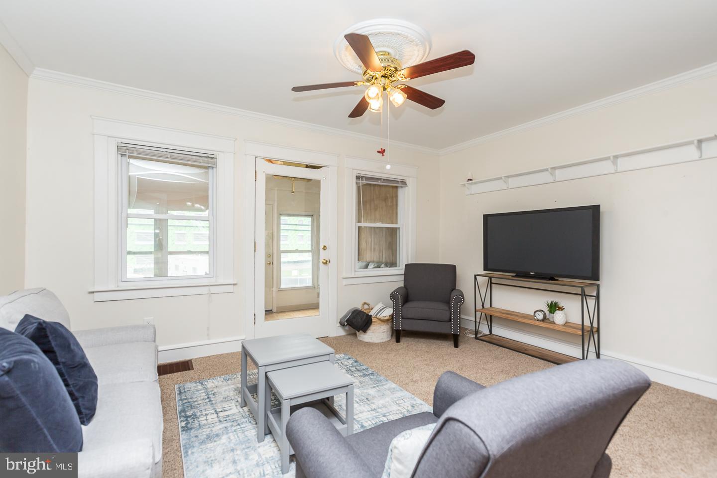 1469 Lawrence Road Havertown, PA 19083 - Photo 9 of 23 a living room with furniture and a flat screen tv