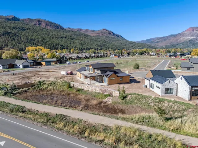 a view of a lake with a mountain