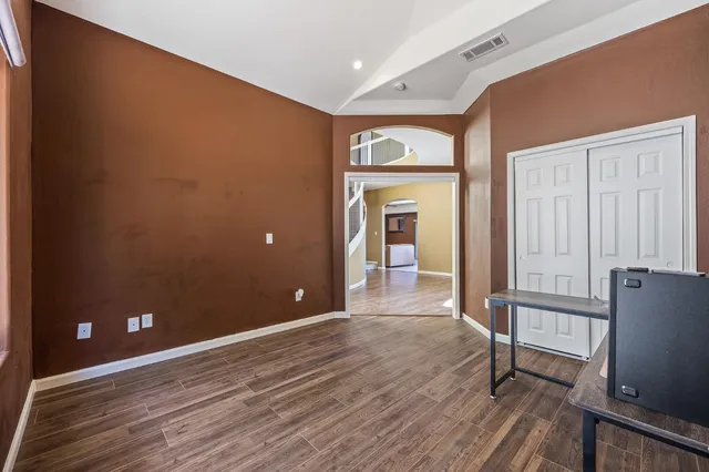 a view of livingroom with furniture and window