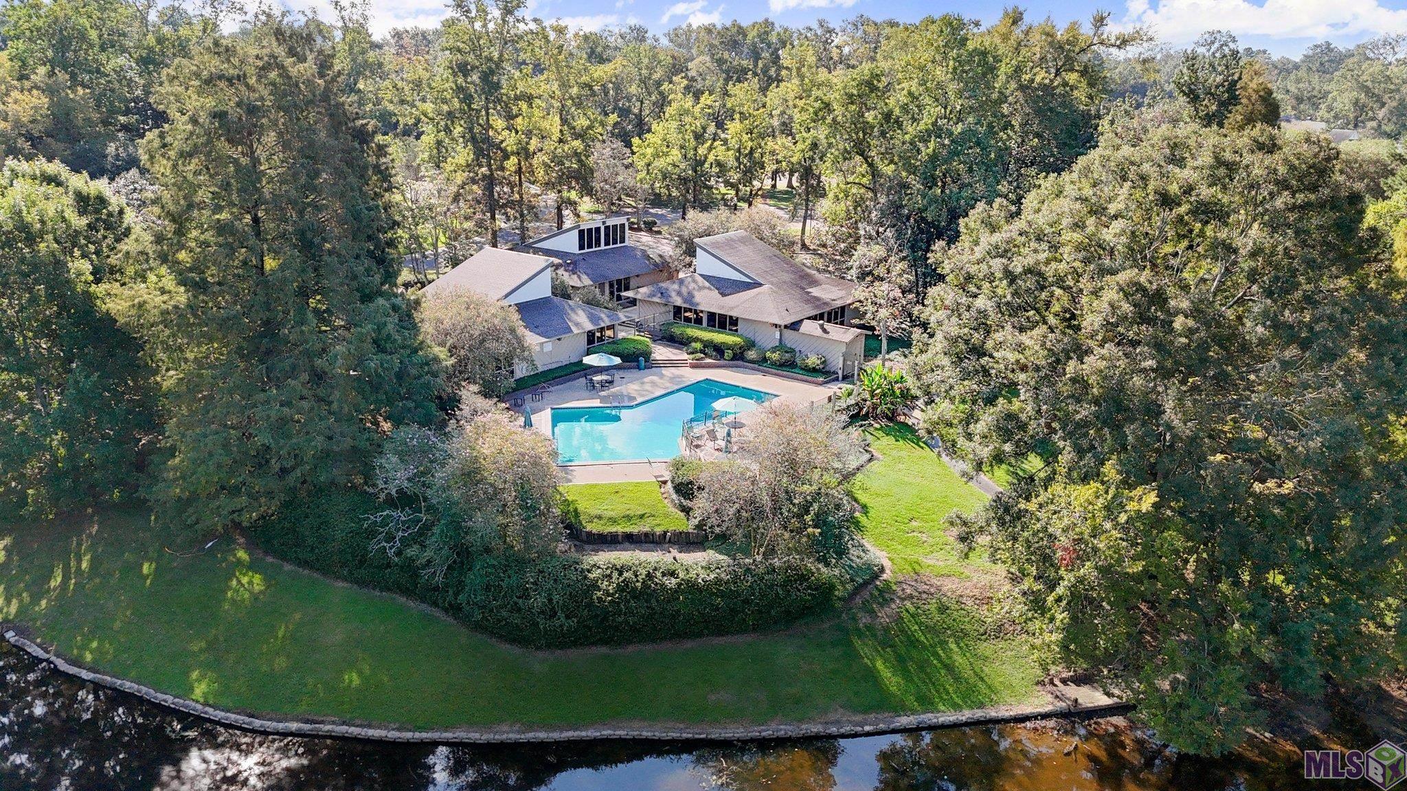1543 Applewood Road Baton Rouge, LA 70808 - Photo 44 of 45 View of Pool and Lake