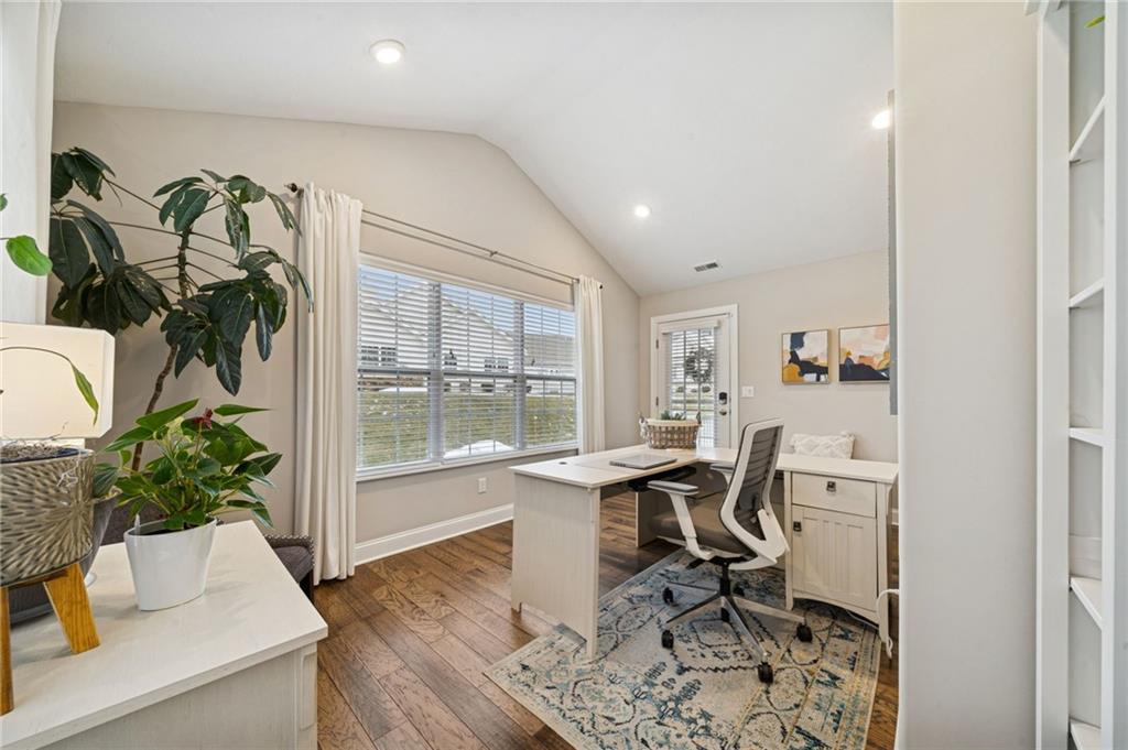 336 Saddlebrook Road Gibsonia, PA 15044 - Photo 11 of 35 a view of a workspace with furniture and a potted plant