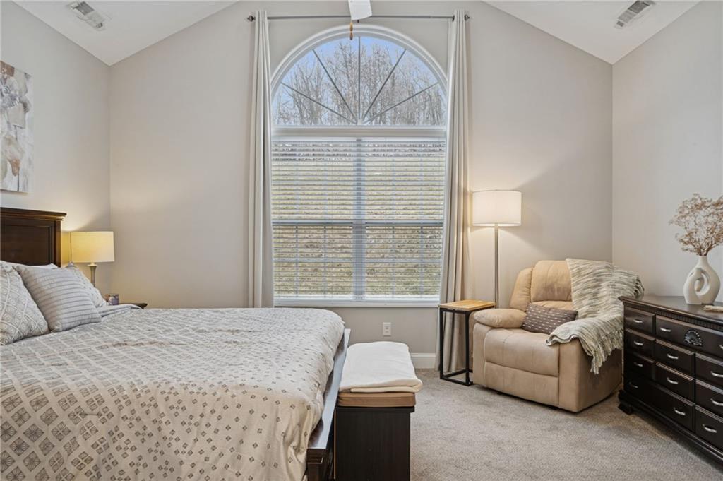 336 Saddlebrook Road Gibsonia, PA 15044 - Photo 23 of 35 a bedroom with a bed and a couch