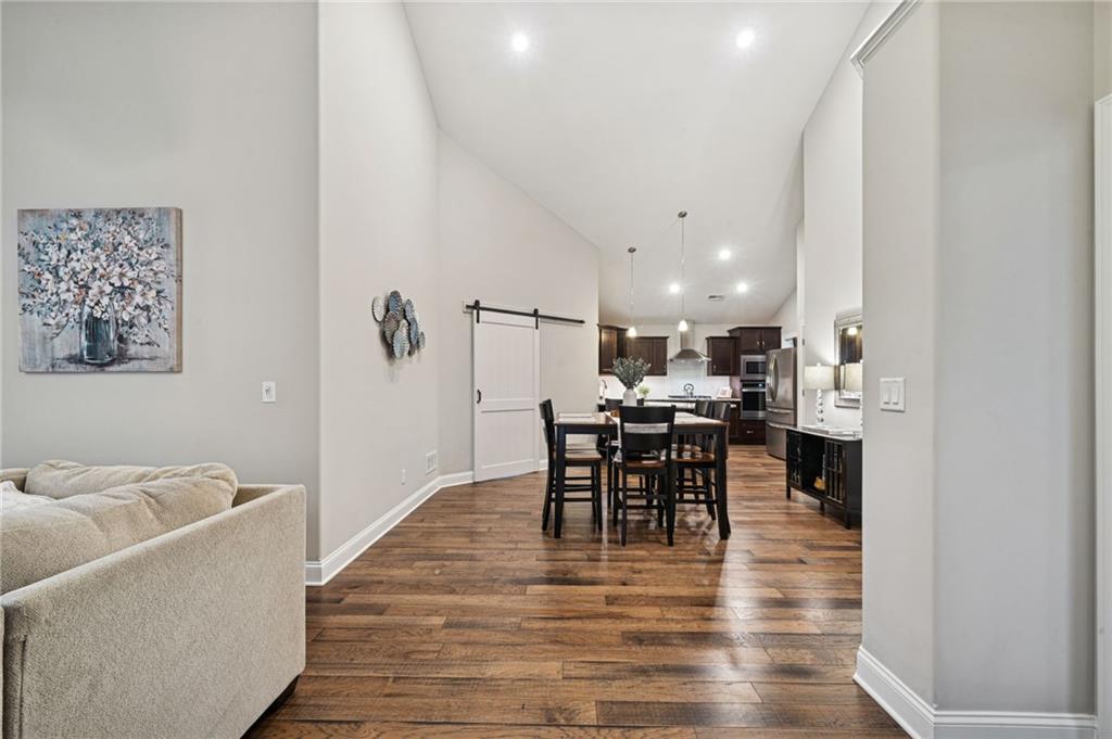 336 Saddlebrook Road Gibsonia, PA 15044 - Photo 5 of 35 a view of a dining room with furniture and wooden floor