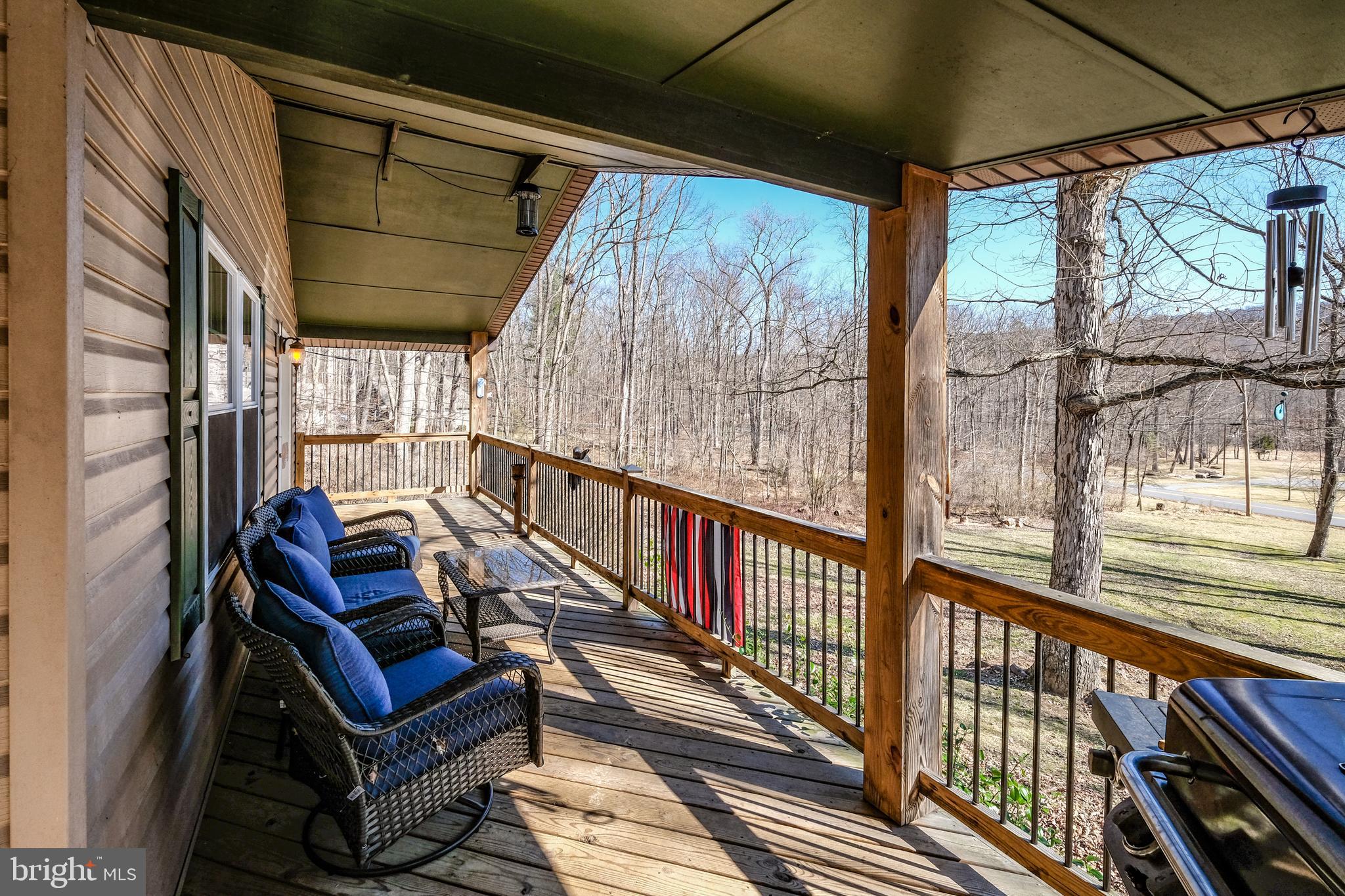4762 Cold Run Valley Road Berkeley Springs, WV 25411 - Photo 25 of 47 Covered, Wraparound Deck